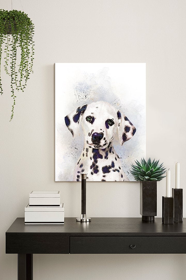 Dalmatian canvas art sales