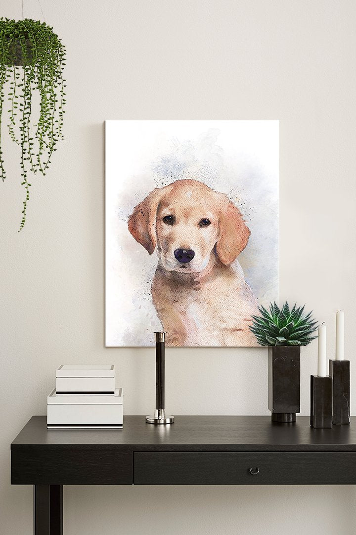Golden retriever wall top decor