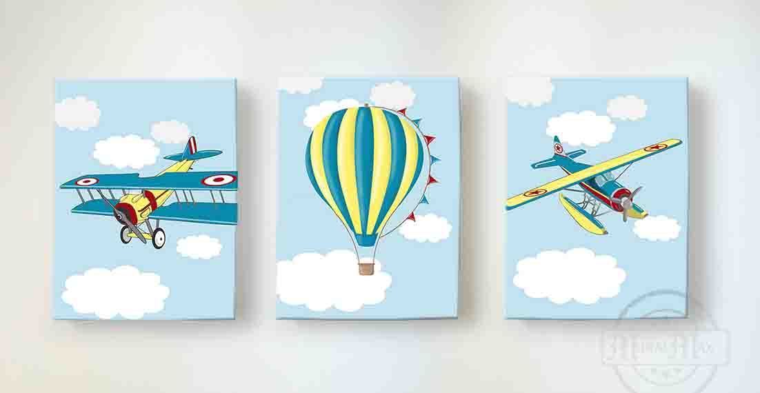 Custom Hot Air Balloon Net Gift Box Decorations for Baby Shower