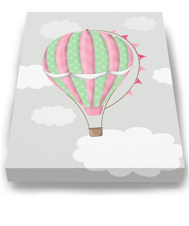 vintage hot air balloon nursery