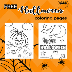 Free Halloween Coloring Page for Kids