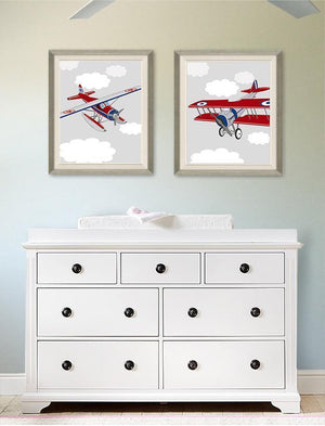 Airplane Nursery Decor for Baby Boys – MuralMax Interiors