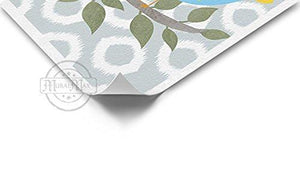 Personalized Abstract Polka Dot - You Are My Sunshine Theme - Unframed Prints - Set of 4-B018KODPZY-MuralMax Interiors