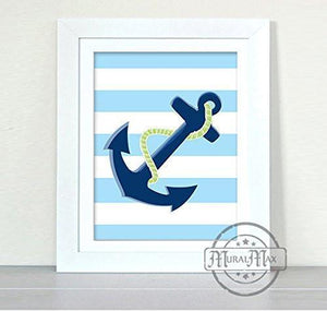 The Boating Anchor Collection - Unframed Print-B01CRT6UC8-MuralMax Interiors